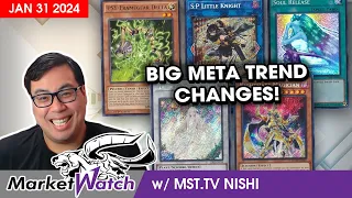 Big Meta Trend Changes Causing Huge Price Shifts & Buyouts! Yu-Gi-Oh! Market Watch January 31 2024