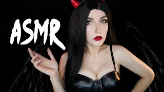 ASMR Black 🖤 leather triggers for tingles ♡