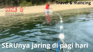 Ep: 55 , SERUnya jaring di pagi hari , pantai serangan bali indonesia