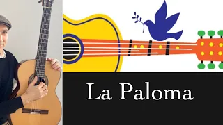 La Paloma (S. Iradier), Arrangement for Guitar