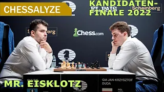 Ein STURM aus EIS | Nepomniachtchi vs Duda | Kandidatenfinale 2022 R6