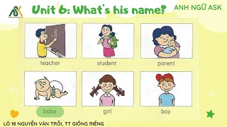 Unit 6 : What's his name? -  Gogo love English 1