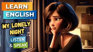 The Lonely Night   | Improve Your English | English Listening Skills - Speaking Skills