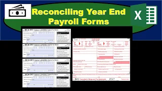 Reconciling Year End Payroll Forms - Payroll Tax Forms 941, 940, W-2, W-3