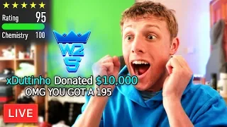 Donating W2S $10,000 for 195 RATED FUT DRAFT!! (FIFA 20)