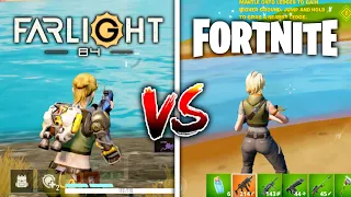 Fortnite Mobile vs. Farlight 84 Comparison. Which one is best?