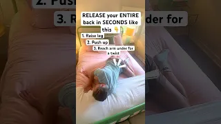 How to CRACK your ENTIRE back in SECONDS At Home