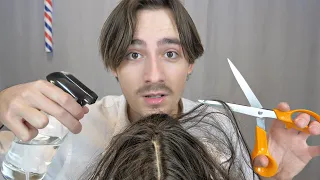 ASMR REAL Haircut For SLEEP