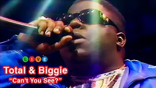 Total (feat. Notorious B.I.G.) Can't You See (LIVE) rare 1995