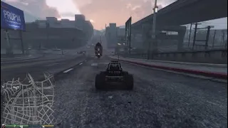 GTA-Chasing A Try Hard With My RC Bandito (RC Bandito Versus MK2 Oppressor)