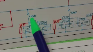 Электровоз ЭП1П. Схема вкл.КОМПРЕСОРОВ, как происходит очерёдность вкл.