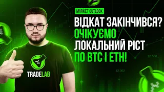 Відкат закінчився? Очікуємо локальний ріст по BTC і ETH! Market outlook BTC | ETH (29.01)