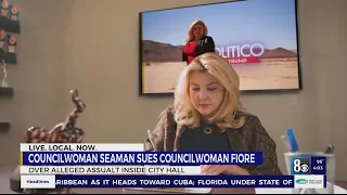 Seaman sues Fiore, City of Las Vegas over hallway altercation, alleged cover-up