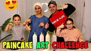 PAINCAKE ART CHALLENGE en FAMILLE