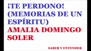 Audiolibro: TE PERDONO - MEMORIAS DE UN ESPÍRITU - AMALIA DOMINGO SOLER -2ª parte. #espiritismo