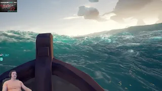 Good Timing- Found a crew DIGGING an Athena chest! - Pace22 Sea of Thieves