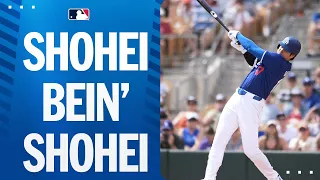 Shohei Ohtani hits ANOTHER Spring Training dinger!