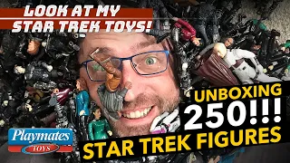 Unboxing a MASSIVE (250+) lot of Star Trek Figures!