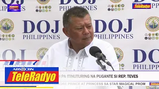 DOJ nilinaw na hindi pa itinuturing na pugante si Rep. Teves | TELERADYO BALITA  (31 Mar 2023)