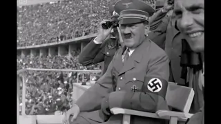 Hitler Rocking/Shaking in his Chair at the Olympics