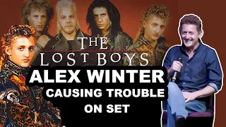 The Lost Boys Star Alex Winter Causes Trouble on Set