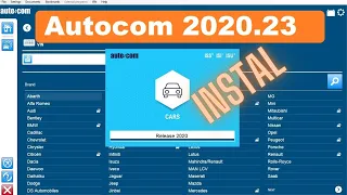 How to install the software AUTOCOM DS150 V2020.23 , So installieren Sie die Software , programvaren