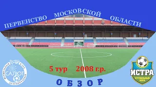 Обзор игры  ФСК Салют 2008-2  4-1  ФК Истра