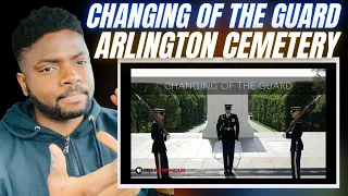 🇬🇧BRIT Reacts To CHANGING OF THE GUARD - ARLINGTON CEMETERY - TOMB OF THE UNKOWN SOLDIER!