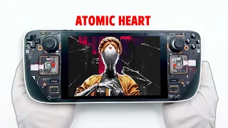 Steam Deck Gameplay - Atomic Heart  | FSR - 1080p - Windows 11