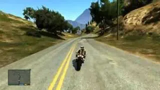 GTA V - Riding a Pegassi Bati 801RR through Vinewood Hills