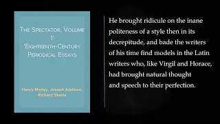 (1/3) The Spectator.. Audiobook, full length