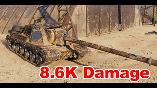 ISU-152K   8.6k damage 6 kills