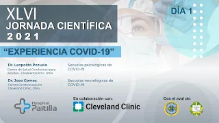 XLVI Jornada Científica del Hospital Paitilla  "Expericia COVID-19"  Día 1