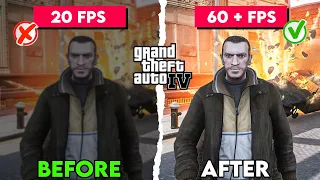 GTA 4 Lag Fix Low End Pc | GTA 4 Lag Fix No Graphics Card | GTA 4 Lag Fix 2GB Ram, 4GB Ram, 8GB Ram