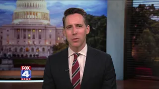 Senator Josh Hawley reacts to proposed Red Flag legislation