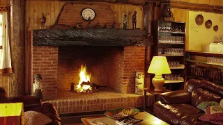 Best Relaxing Fireplace Sounds |  Burning Fire Sounds for Stress Relieve with MUSIC