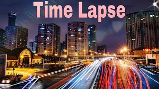 Time Lapse | City Lights | Day to Night City | Time lapse day to night