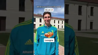 Juventus players favorite food 👀🤣