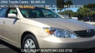 2004 Toyota Camry XLE 4dr Sedan for sale in SARASOTA, FL 342