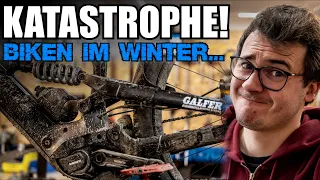 Katastrophe für dein Bike…!? Im Winter radeln… das solltest du wissen und beachten!