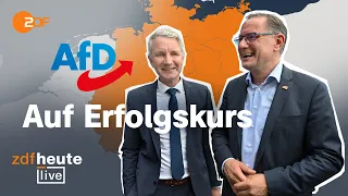 Erster AfD-Landrat: Holt die Partei jetzt noch mehr Wahlsiege? | ZDFheute live