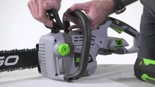 How to Lubricate the Chain on the EGO Power+ Chain Saw