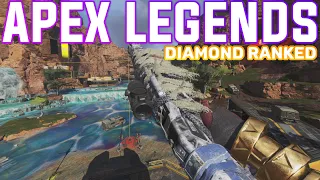 FIRST TIME PLAYING KINGS CANYON IN DIAMOND RANKED (APEX LEGENDS NO COMMENTARY)