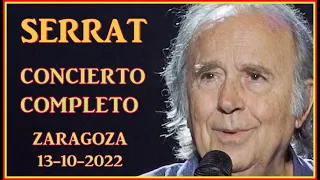 Joan Manuel Serrat Concierto  de Zaragoza, El Vicio de Cantar 2022