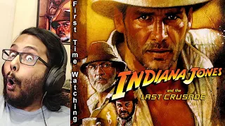 Indiana Jones and the Last Crusade (1989) Reaction & Review! FIRST TIME WATCHING!!