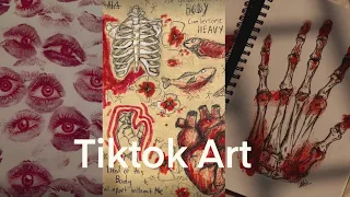 Artsy things I found on TikTok 💄🎈🍄(TikTok Art Compilation)
