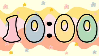 10 Minute Groovy Themed Timer