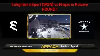 CRITICAL OPS | ROUND 1 - Enlighten E-Sport vs Ninjas In Kosovo