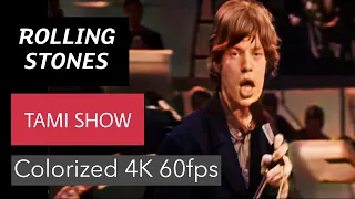 The Rolling Stones TAMI Show 1964 | 4K Colorized 60fps