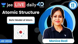 Atomic Structure L3 | Bohr Atomic Model | #jee2024 #jee2025 #jeechemistry #monicabedi